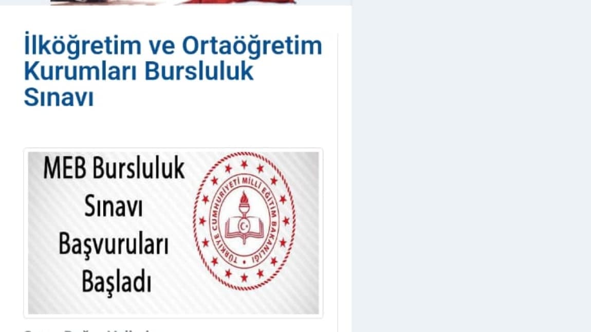 2024 - 2025 eğitim - öğretim yılı İOKBS başvuruları başlamıştır.