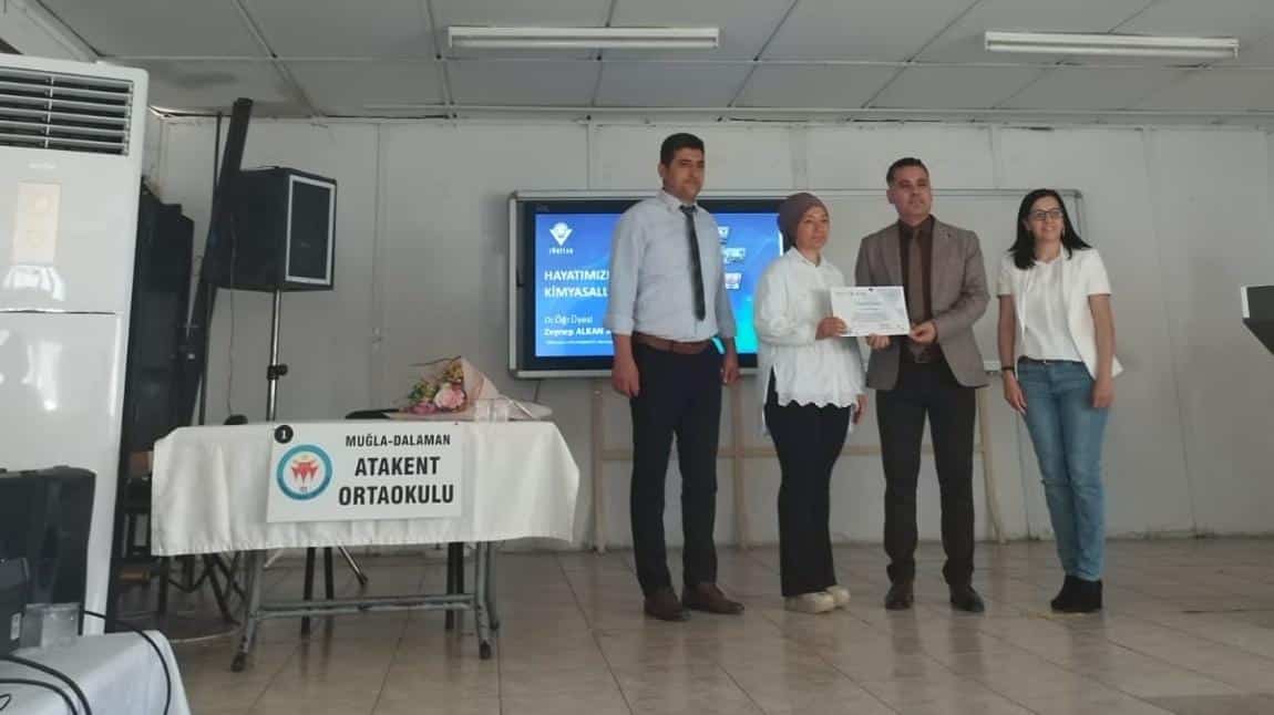 Okulumuzda “Hayatımızdaki Kimyasallar” Söyleşisi Gerçekleştirildi!!!